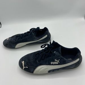 Suede puma sneakers